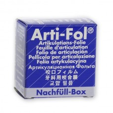 Bausch BK1023 Arti-Fol Refill Box - 22mm Wide - S/Sided - Ultra-Thin 8µ - Blue - 20m